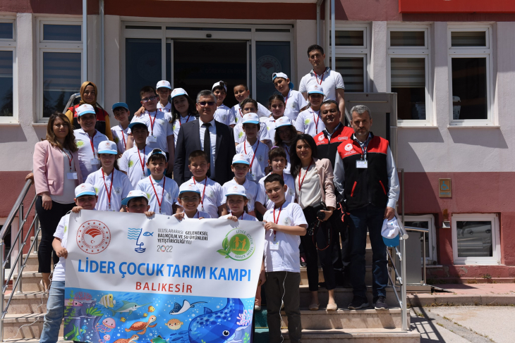 Balıkesir'de 'Lider Çocuk Tarım Kampı' Başladı…