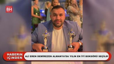 Ali Eren Demirezen Almanya'da Yılın En İyi Boksörü Seçildi