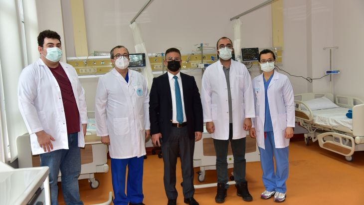 Balıkesir Üniversitesi Hastanesine 50 ek yatak daha kazandırıldı